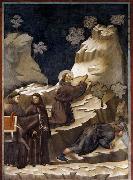 GIOTTO di Bondone Miracle of the Spring oil on canvas